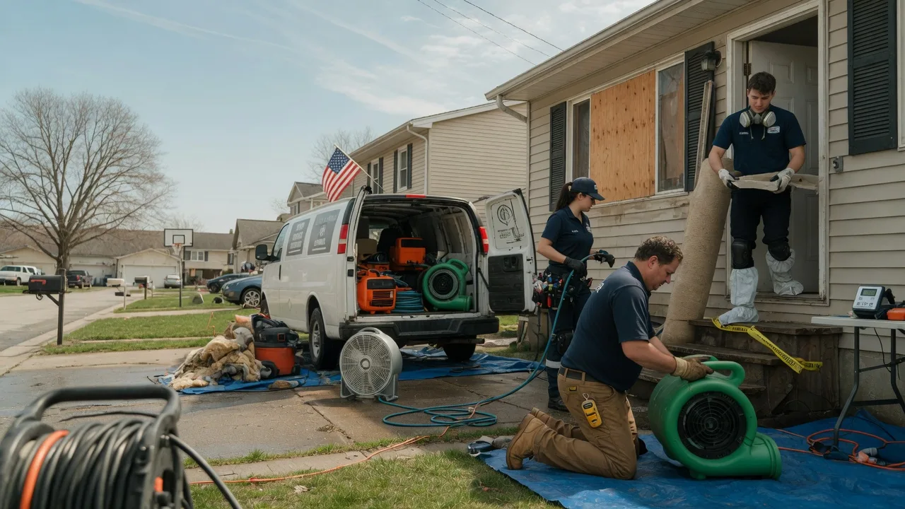 Water Damage Restoration in Andale, KS near me